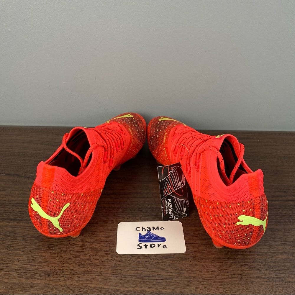PUMA FUTURE Z 1.4 FG/AG FEARLESS FIERY Coral Soccer Cleats 106989 03 Sz 10.5 - Picture 5 of 8
